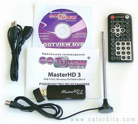 Обзор эфирного тюнера GoTView USB 2.0 MasterHD 3 Обзор эфирного тюнера GoTView USB 2.0 MasterHD 3